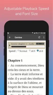 French Bible Louis Segond android App screenshot 3