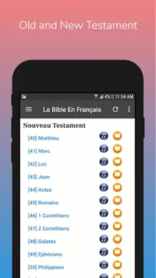 French Bible Louis Segond android App screenshot 5